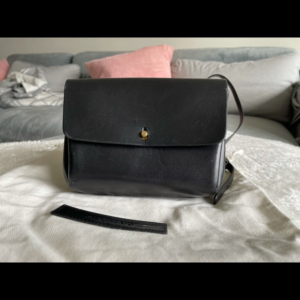 Leather crossbody bag